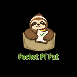 Pat — a friendly sloth holding a clipboard